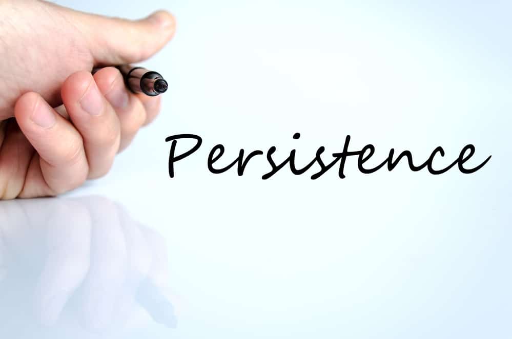 Persist in your resistance