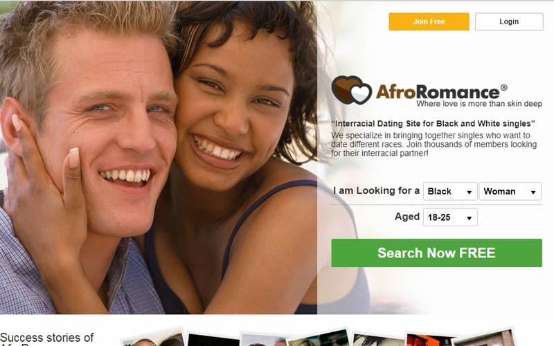 Dating website for interracial couples