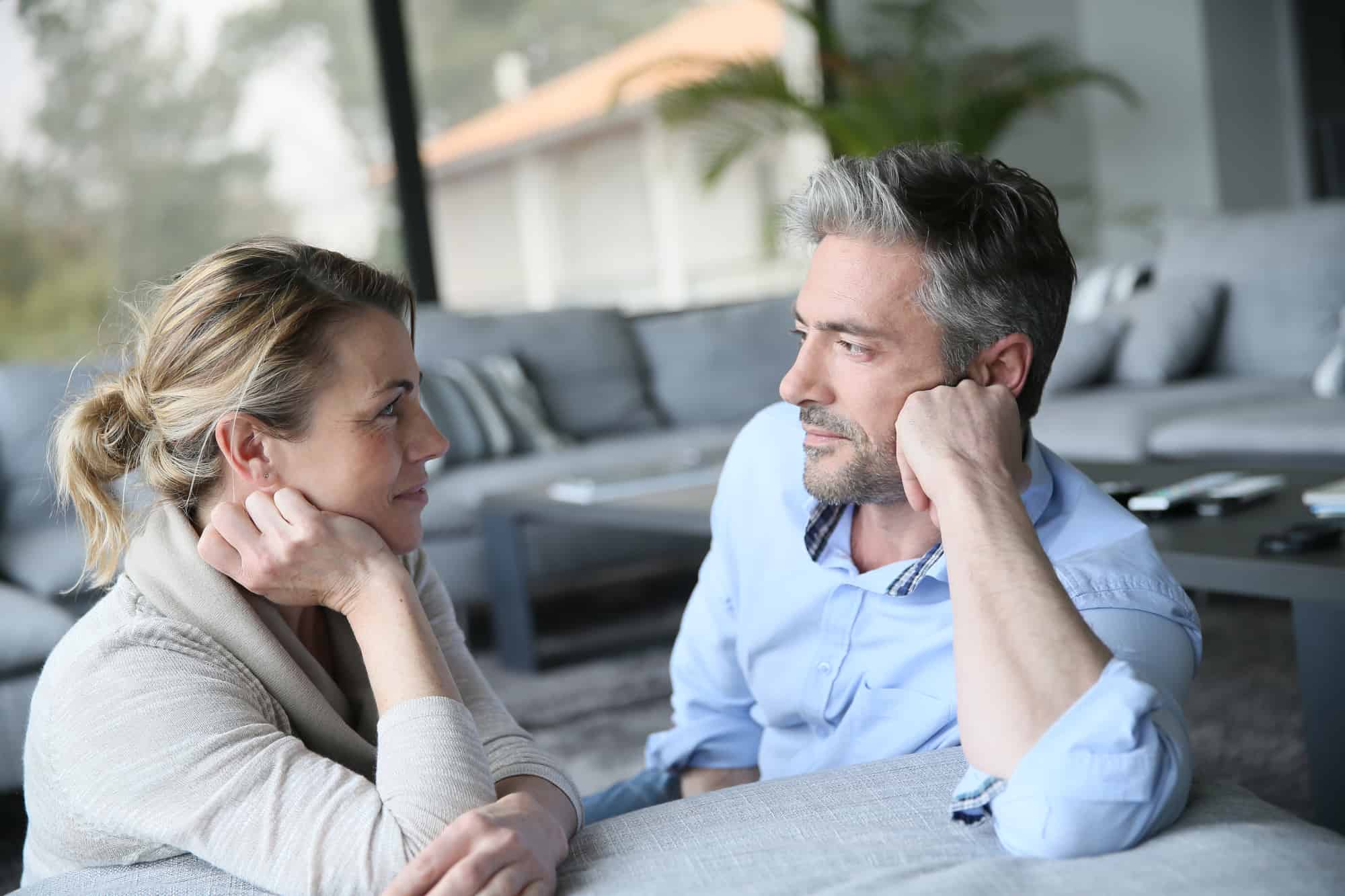 Talks relationship wife about past How To