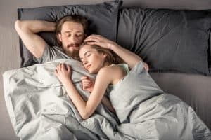 Pisces Man in Bed