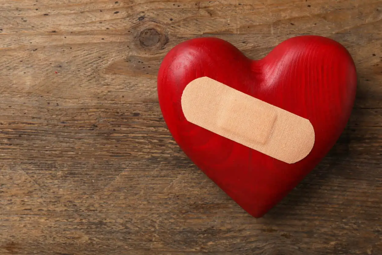 Band-aid heart