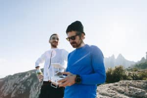 Drone with Camera or Telescope