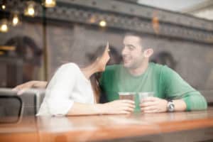 You’re always flirting with each other