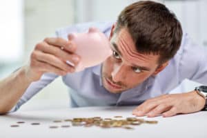 A partner who’s always in debt