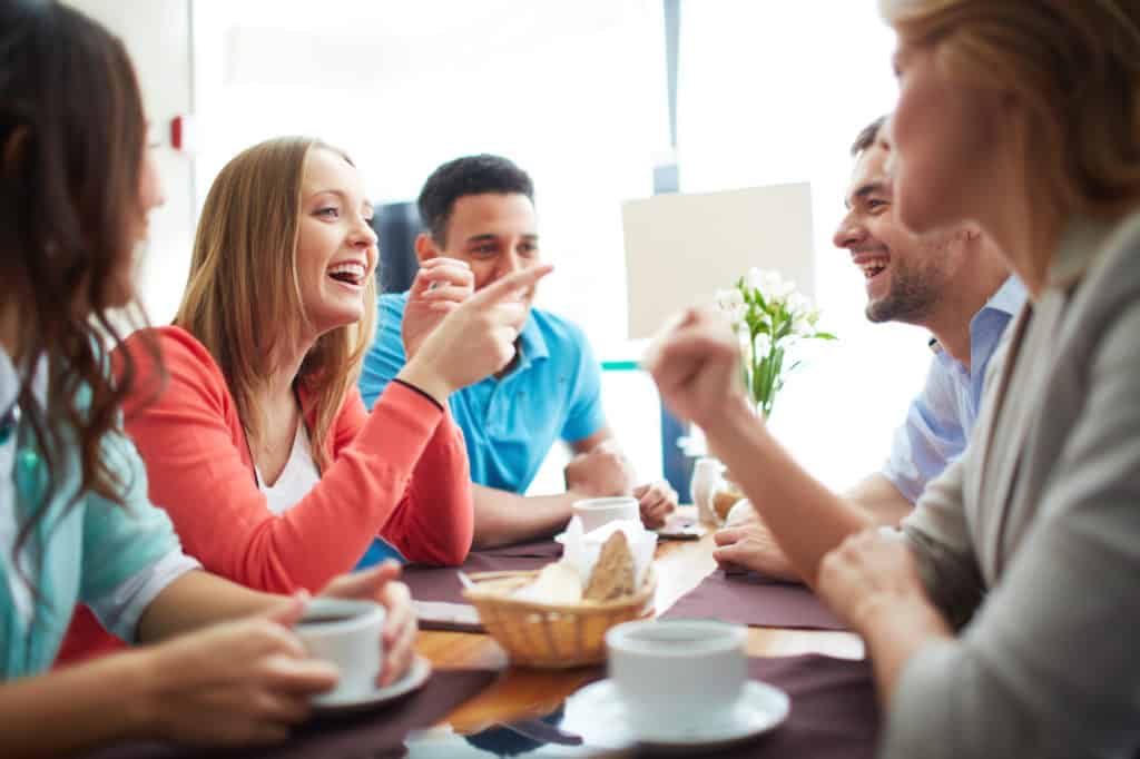 feel free to tell your own stories too at the table