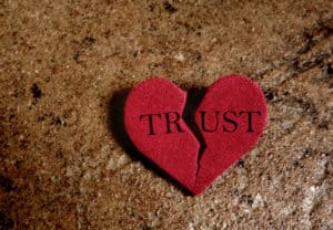 there was a breach of trust