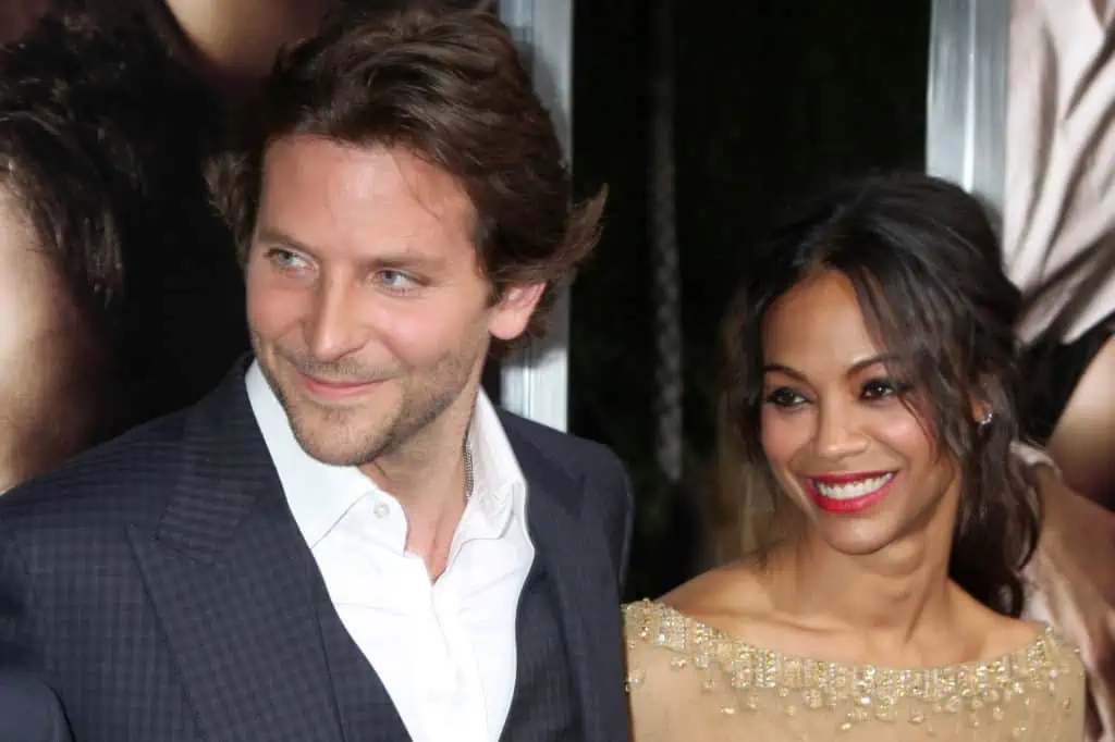 bradley cooper and zoe saldana