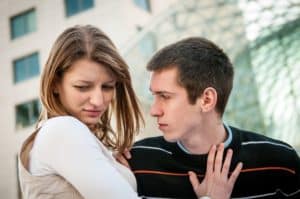 how to deal with a guy who keeps coming back? accept or reject
