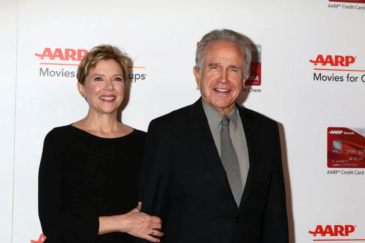 Warren Beatty and Annette Bening