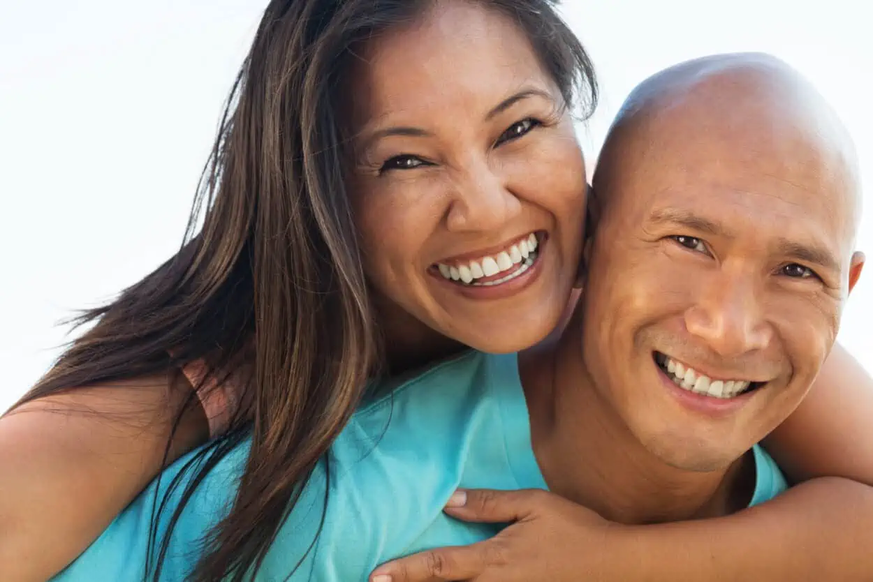 Happy smiling couple