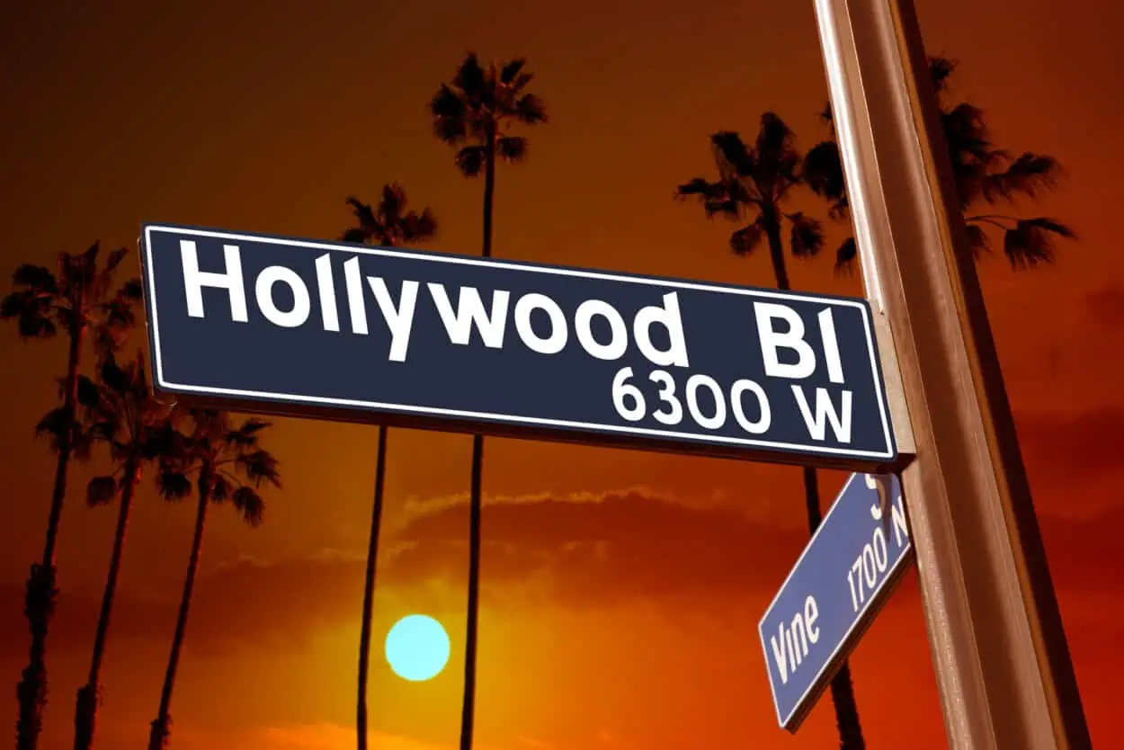 Hollywood street