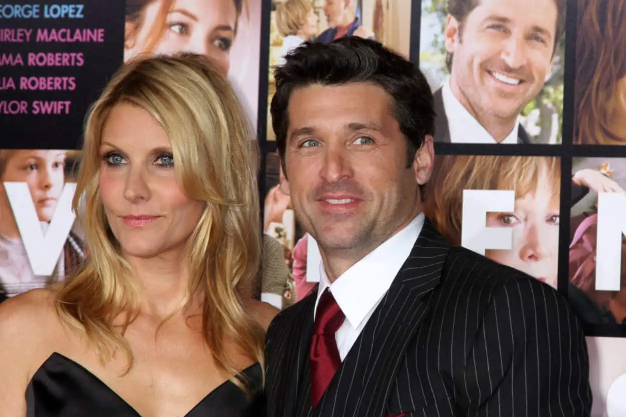 Patrick Dempsey and Jill Fink 